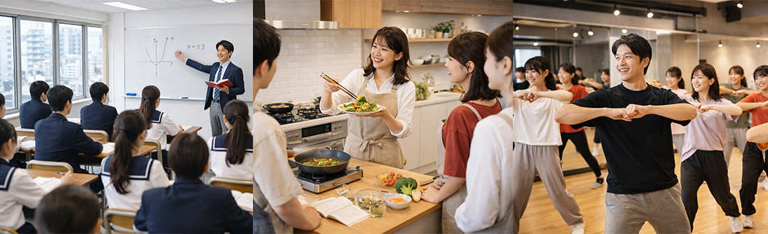 １対多数予約のイメージ